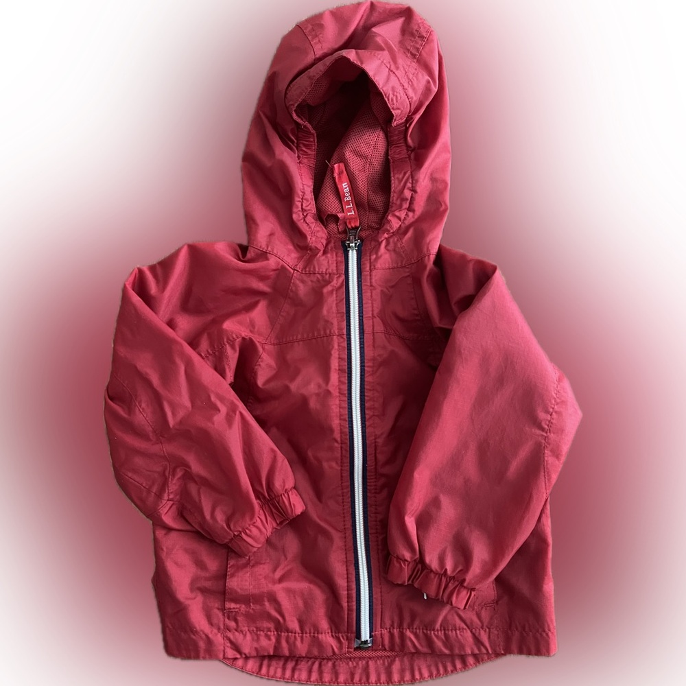 LL Bean Toddler Windbreaker Jacket 12-18 Months